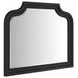 Atrium Black Landscape Arched Wall Mirror