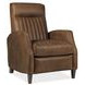 Denver Dark Brown Leather Push Back Recliner