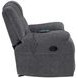Redondo Dark Gray Glider Recliner