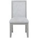 Fiona Mist Gray Upholstered Dining Side Chair Set of 2