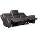 Alexandria Chocolate 91" Power Reclining Sofa