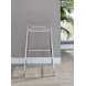 Zena Clear 30" Backless Barstool Set of 2