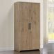 Orinda Brown 2 Door Curio Cabinet