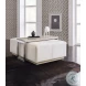 Spanning Light Brown And Cream Cocktail Table