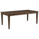 Mariana Vintage Mocha 96" Extendable Rectangular Dining Room Set