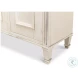 Louis XVI White And Gray Buffet
