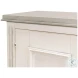 Louis XVI White And Gray Buffet