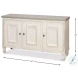 Louis XVI White And Gray Buffet