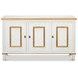 Louis XVI Cotina White 3 Doors Buffet