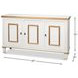 Louis XVI Cotina White 3 Doors Buffet