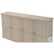 Lionisio Washed Gray 4 Door Buffet