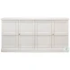 Lionisio Cortina White 4 Door Buffet