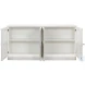 Lionisio Cortina White 4 Door Buffet
