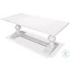 Lionisio Cortina White 84" Dining Table
