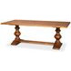 Lionisio Noce Antica 84" Rectangular Dining Table