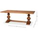 Lionisio Noce Antica 84" Rectangular Dining Table