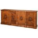 Crested Noce Anticato 4 Door TV Stand
