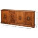 Crested Noce Anticato 4 Door TV Stand