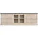 R239-04T01 Grey 6 Door Console