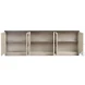R239-04T01 Grey 6 Door Console