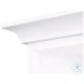 R243-79 Cortina White Bookcase