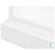 R243-79 Cortina White Bookcase