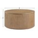 Colvin Brown Round Coffee Table