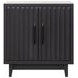 Radiance Black 2 Doors Cabinet