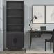 Radiance Black 2 Doors Cabinet