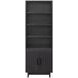 Radiance Black 2 Doors Cabinet