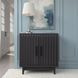 Radiance Black 2 Doors Cabinet
