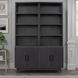 Radiance Black 4 Doors Cabinet