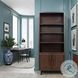 Radiance Rosewood 78" High Bookcase Pier
