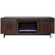 Radiance Rosewood 75" Fireplace TV Stand