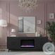 Radiance Black 75" Fireplace TV Stand