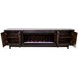 Radiance Rosewood 94" Fireplace TV Stand