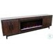 Radiance Rosewood 94" Fireplace TV Stand