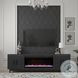 Radiance Black 94" Fireplace TV Stand