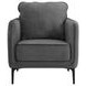 Reale Gray Upholstered Accent Chair