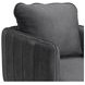 Reale Gray Upholstered Accent Chair