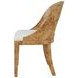 Rafferty Brown and White Performance Fabric Dining Chair