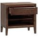 Ralston Dark Amber 1 Drawer Nightstand with USB Charging