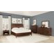 Ralston Dark Amber Storage Panel Bedroom Set