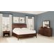 Ralston Dark Amber Storage Panel Bedroom Set
