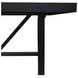 Raquel Black 84" Rectangular Dining Table