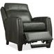 Jacklyn Gray Power Recliner with USB Charging and Nailhead Trim