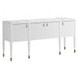Eave Uplifting White 1 Drawer Sideboard with Stone Top
