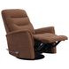 Gemini Snazzy Terracotta Manual Swivel Glider Recliner