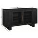 Reid Black 2 Door Server with USB Charging