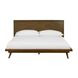 Emery Walnut King Platform Bed